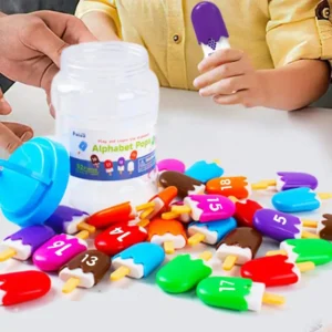 Ice Cream Number Matching Toy