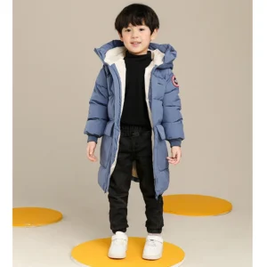 Warm Hooded Coat For Kids