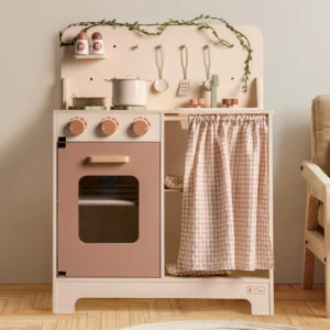 Wooden Play Kitchen Set