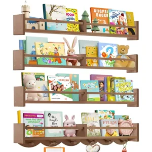 Nursery Wall Book Shelf