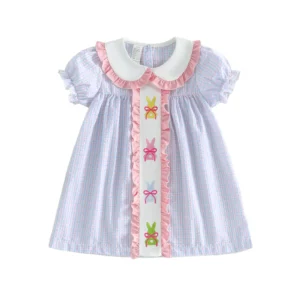 Easter Bunny Plaid Dress