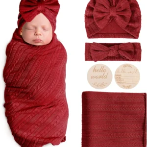 Sweet Wheat Swaddle Set