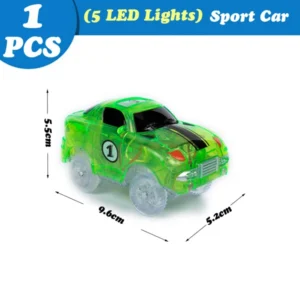 Glowing LED Race Track