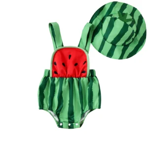 Sweet Summer Watermelon Romper